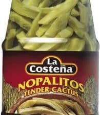 Fügekaktusz csíkok 440g – La Costena