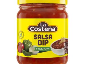 Salsa Dip Medium 453g 12/# – La Costena