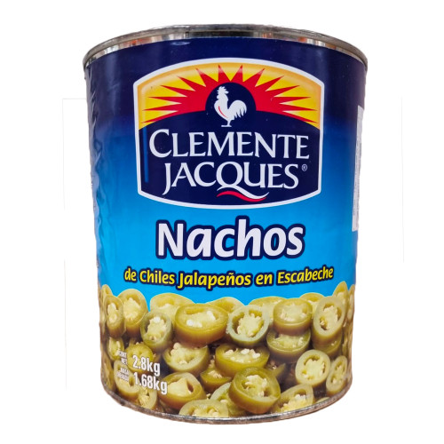Jalapeno Nacho Szeletelt 2,8kg 6/# - Clemente Jacques