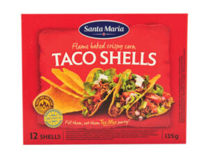Taco Shells – Taco kagyló 12db – Santa Maria – Előrendelésre