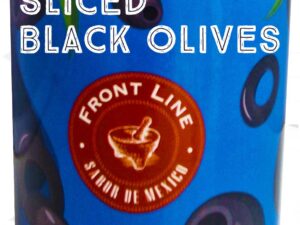 Olívabogyó fekete szeletelt 790g – Front Line – AKCIÓ